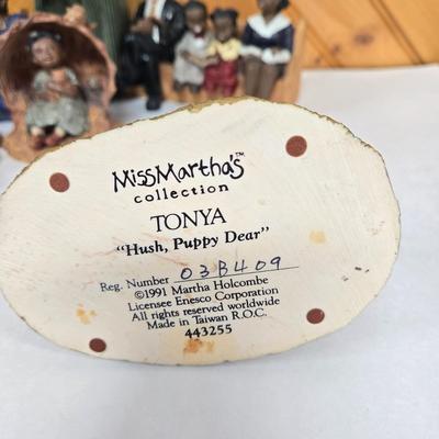 LOT 141F: Miss Martha's Collection Figurines and More