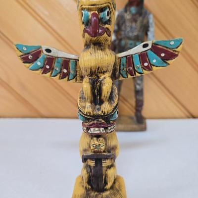 LOT 144F: Indigenous Figurines and Vintage Books