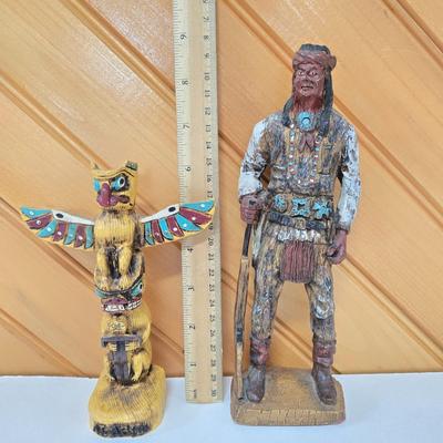 LOT 144F: Indigenous Figurines and Vintage Books