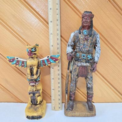 LOT 144F: Indigenous Figurines and Vintage Books