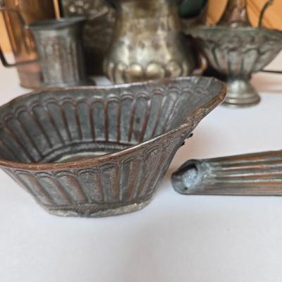 LOT 146F: Various Metal Vessels Including Ewer from Egypt