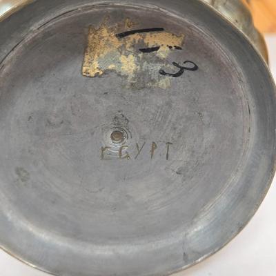LOT 146F: Various Metal Vessels Including Ewer from Egypt