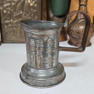 LOT 146F: Various Metal Vessels Including Ewer from Egypt