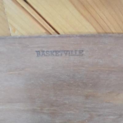LOT 156F: Vintage Redmon Peru Ind. Picnic Basket and Basketville Picnic Basket