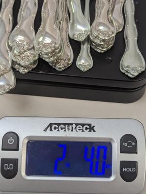 Sterling Silver Flatware 36 Pieces
