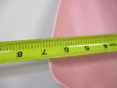 Mid-century Modern Royal Haegar Pint & Gray Footed Serving Dish Art Deco