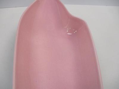 Mid-century Modern Royal Haegar Pint & Gray Footed Serving Dish Art Deco