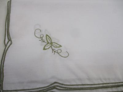 Vintage Embroidered Linens Table Cloths & Napkins