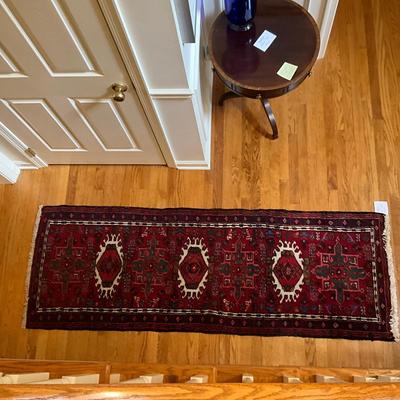 F702 Oriental Handknotted Wool Rug Runner