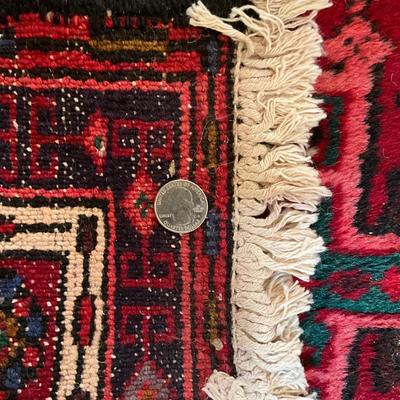 F702 Oriental Handknotted Wool Rug Runner