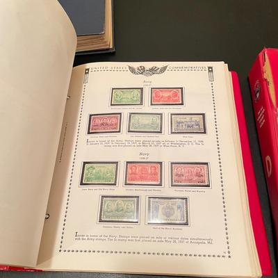 Three “The All American Stamp Album” Binders (O-SS)