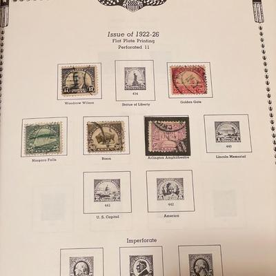 Three “The All American Stamp Album” Binders (O-SS)