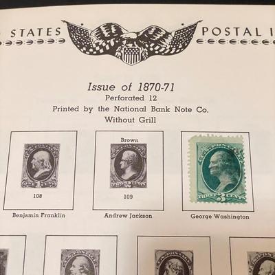 Three “The All American Stamp Album” Binders (O-SS)