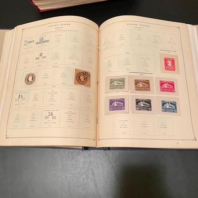 Three “The All American Stamp Album” Binders (O-SS)