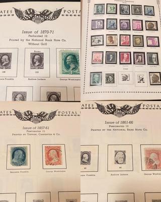 Three “The All American Stamp Album” Binders (O-SS)