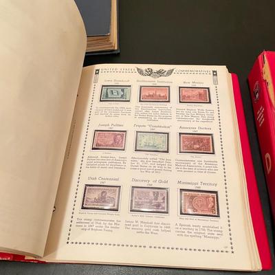 Three “The All American Stamp Album” Binders (O-SS)