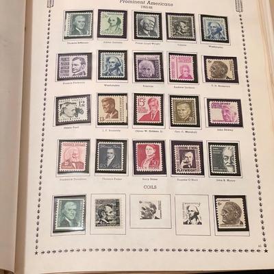 Three “The All American Stamp Album” Binders (O-SS)