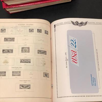 Three “The All American Stamp Album” Binders (O-SS)