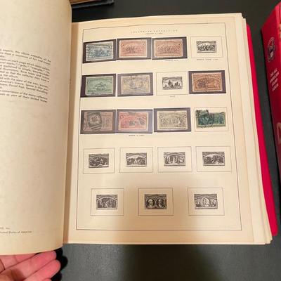 Three “The All American Stamp Album” Binders (O-SS)