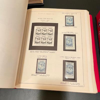 Three “The All American Stamp Album” Binders (O-SS)