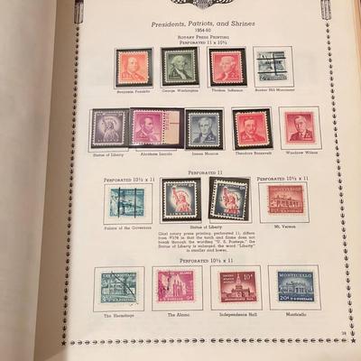 Three “The All American Stamp Album” Binders (O-SS)