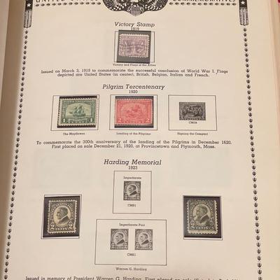 Three “The All American Stamp Album” Binders (O-SS)