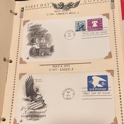 Stamped & Embossed First Day Cover Envelopes (O-SS)