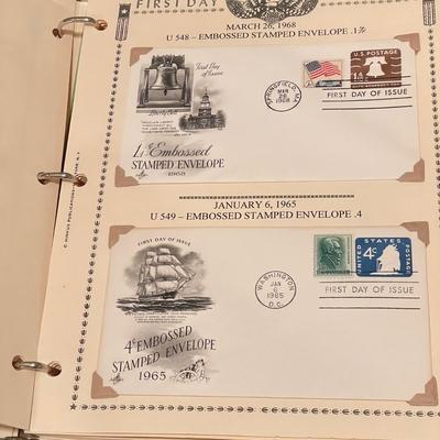 Stamped & Embossed First Day Cover Envelopes (O-SS)