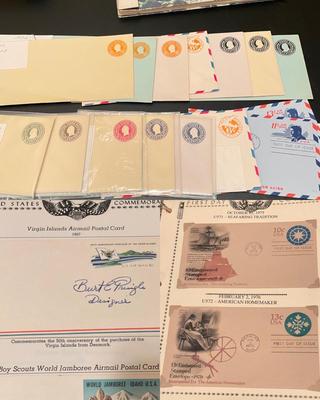 Stamped & Embossed First Day Cover Envelopes (O-SS)