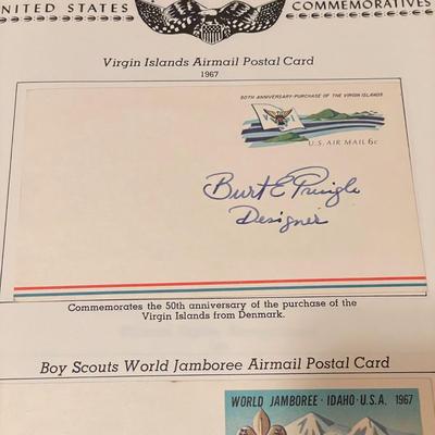 Stamped & Embossed First Day Cover Envelopes (O-SS)