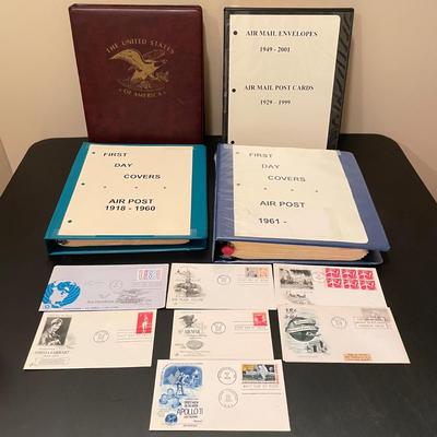 Air Mail & Aviation: Air Post, 1st Day Covers & Plate Blocks (O-SS)