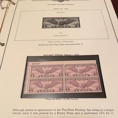 Air Mail & Aviation: Air Post, 1st Day Covers & Plate Blocks (O-SS)