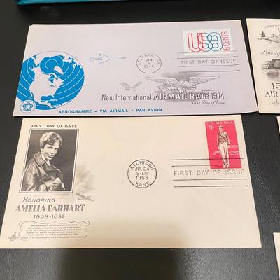 Air Mail & Aviation: Air Post, 1st Day Covers & Plate Blocks (O-SS)