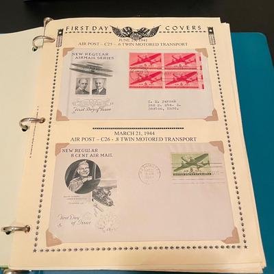 Air Mail & Aviation: Air Post, 1st Day Covers & Plate Blocks (O-SS)