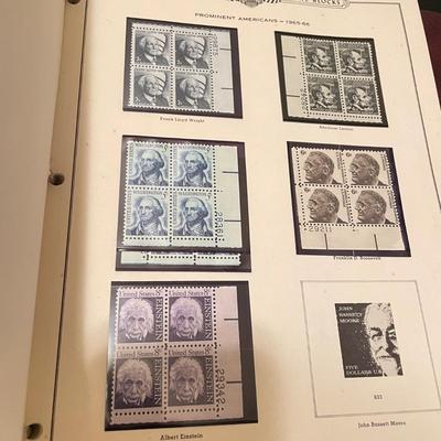 American Plate Block Albums 1950-1979 (O-SS)