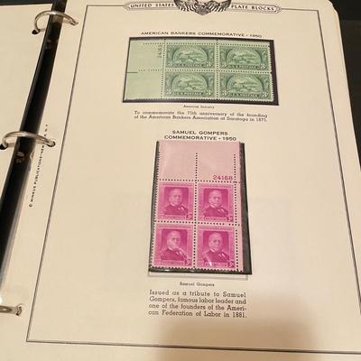 American Plate Block Albums 1950-1979 (O-SS)