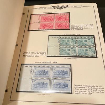 American Plate Block Albums 1950-1979 (O-SS)