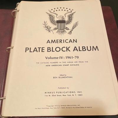 American Plate Block Albums 1950-1979 (O-SS)