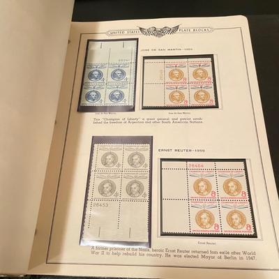 American Plate Block Albums 1950-1979 (O-SS)