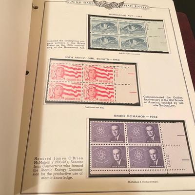 American Plate Block Albums 1950-1979 (O-SS)