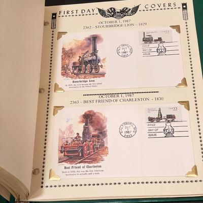 Locomotive 1st Day Covers & Framed Stamps (O-SS)