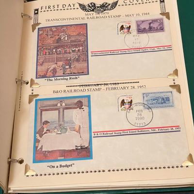 Locomotive 1st Day Covers & Framed Stamps (O-SS)