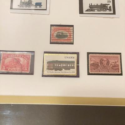 Locomotive 1st Day Covers & Framed Stamps (O-SS)