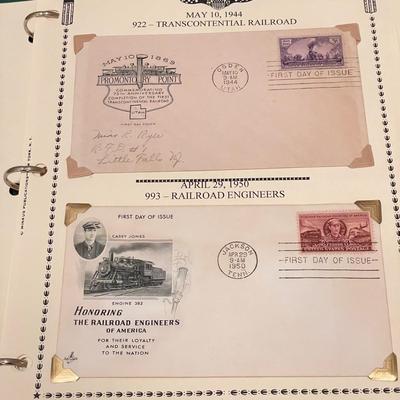 Locomotive 1st Day Covers & Framed Stamps (O-SS)