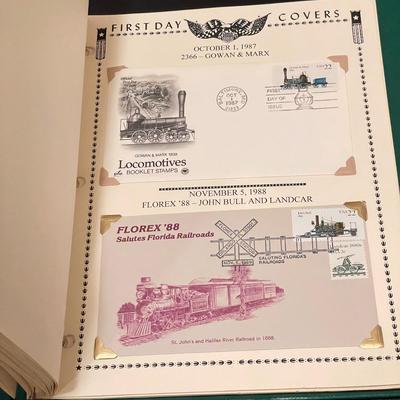 Locomotive 1st Day Covers & Framed Stamps (O-SS)