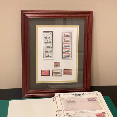 Locomotive 1st Day Covers & Framed Stamps (O-SS)