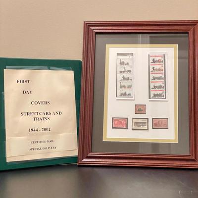 Locomotive 1st Day Covers & Framed Stamps (O-SS)
