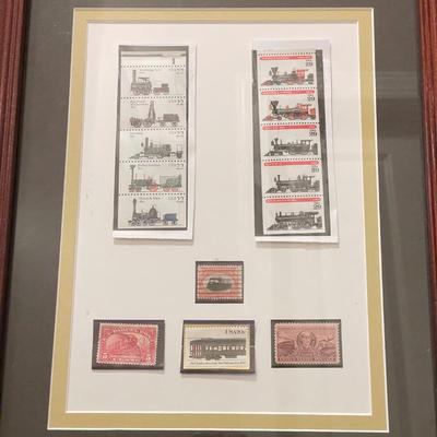 Locomotive 1st Day Covers & Framed Stamps (O-SS)