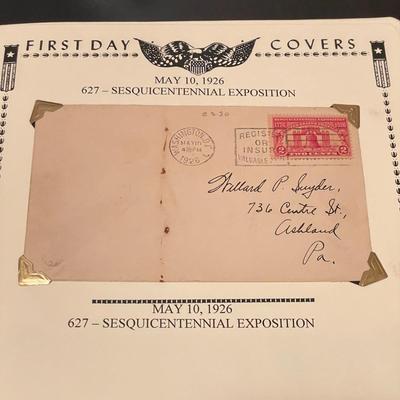 First Day Covers 1926-1939 (O-SS)