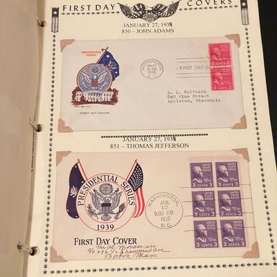 First Day Covers 1926-1939 (O-SS)